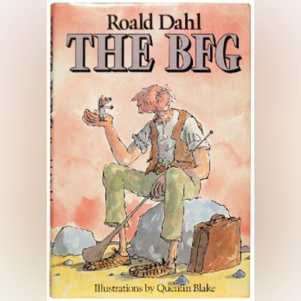 The BFG by Roald Dahl paperback book